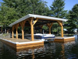 Wet Slip Boat Lifts | taylordocks.com